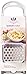 Spaetzle Maker By HARCCI : Homemade German Noodle Dumpling Making Tool With Safety Pusher And A Comfortable Handle – Stainless Steel And Food Grade Plastic In 5 Fun Colors (white)