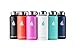 HYDRO CELL Stainless Steel Insulated Water Bottle with Straw - For Cold & Hot Drinks - Metal Vacuum Flask with Screw Cap and Modern Leakproof Sport Thermos for Adults (White 32oz)