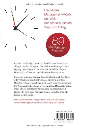 Der 5 Minuten Manager Die Wichtigsten Management Theorien - 