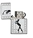 Zippo Pole Dancer Pocket Lighter, High Polish Chrome