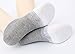 Spikerking Mens Cotton Low Cut No Show Casual Non-Slide Thin Socks 4 Pack,4 Pack-4 Color
