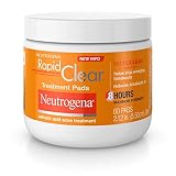 Neutrogena Rapid Clear Treatment Pads, 60 Count