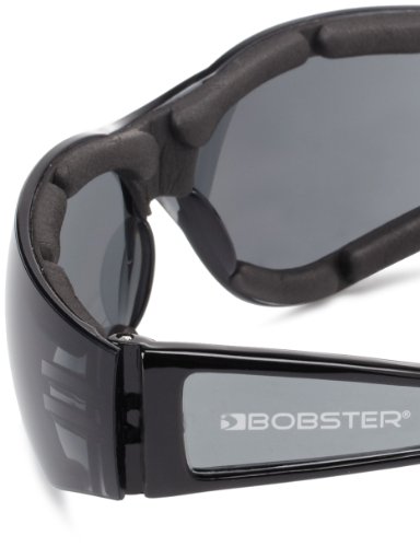Bobster Shield Sport Sunglasses,Black Frame/Smoked Lens,one size