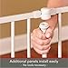 Toddleroo by North States 6 Bar Extension for Deluxe Décor Gate: Adjust your gate to fit your space. Add up to six extensions. No tools required. (Adds 15
