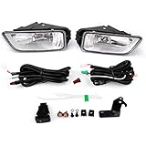 Amazon.com: 07-09 Toyota Yaris 4DR Sedan Halo Projector Fog Lights Kit