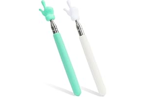 ZECKZOIN Telescopic Teachers Pointer, Mini Hand Pointers Finger Pointer Stick Classroom and Presentation Finger Pointer for Elementary School Kindergarten Teacher(2 Pcs)