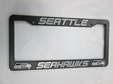 Rico Industries NFL Plastic License Plate Frame, Seattle Seahawks