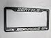 Rico Industries NFL Plastic License Plate Frame, Seattle Seahawks