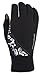 TrailHeads Women's Twister Running Glove w/touch screen feature - black & white