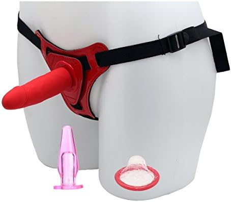 Mini Strap On Harnesses Waist Role Play Toy Color Red