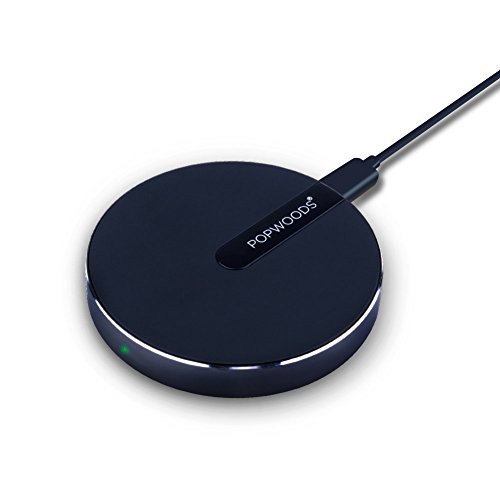 Fast Wireless Charger- Wireless Charging Pad 10W for iPhone 8/8 Plus, iPhone X, Galaxy S9/S9+/Note8/S8/S8+/S7/S7Edge/Note5/Note6/Note7/S6/S6edge