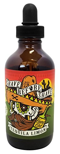 Grave Before Shave Beard Oil (Tequila Limon Blend) 4 oz. Bottle