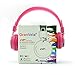 GranVela Q8 Wireless Headphones Lightweight Foldable Steoro Headset with FM Radio,MicroSD/TF Card Mp3 Player and 3.5mm Detacheable AUX cable,for Ipad,iPhone and Andoid Smartphones.-Pink