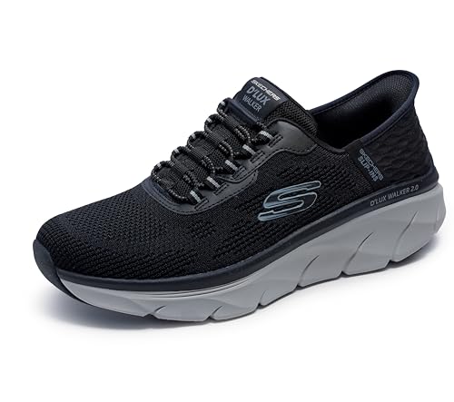 Skechers Mens D'lux Walker 2.0 Rezinate Hands Free Slip-in