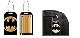 Batman Logo Aluminum Luggage , Bag, Backpack Tag