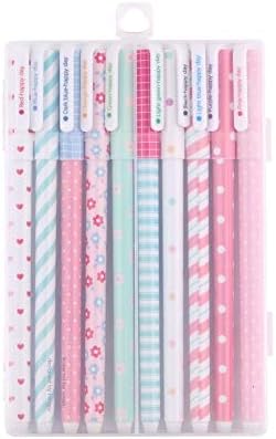 Universal 10pcs/set Watercolor Pen Ergonomic Writing Pens Durable Pencil Tool Korean Style School Office Stationery