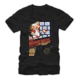 Nintendo NES Super Mario Bros Mens Graphic T Shirt