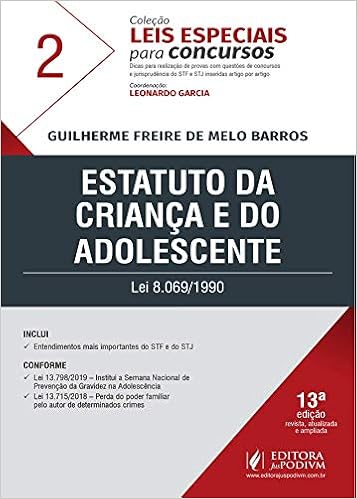Eca Estatuto Da Crianca E Do Adolescente Em Portugues Do Brasil Guilherme Freire De Melo Barros 9788544225202 Amazon Com Books