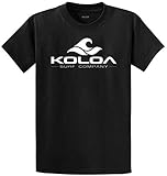 Koloa Surf Co. Wave Logo Cotton T-Shirts in Regular, Big and Tall Sizes