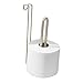 iDesign Forma Toilet Paper Holder for Bathroom Storage, Over the Tank - Satin