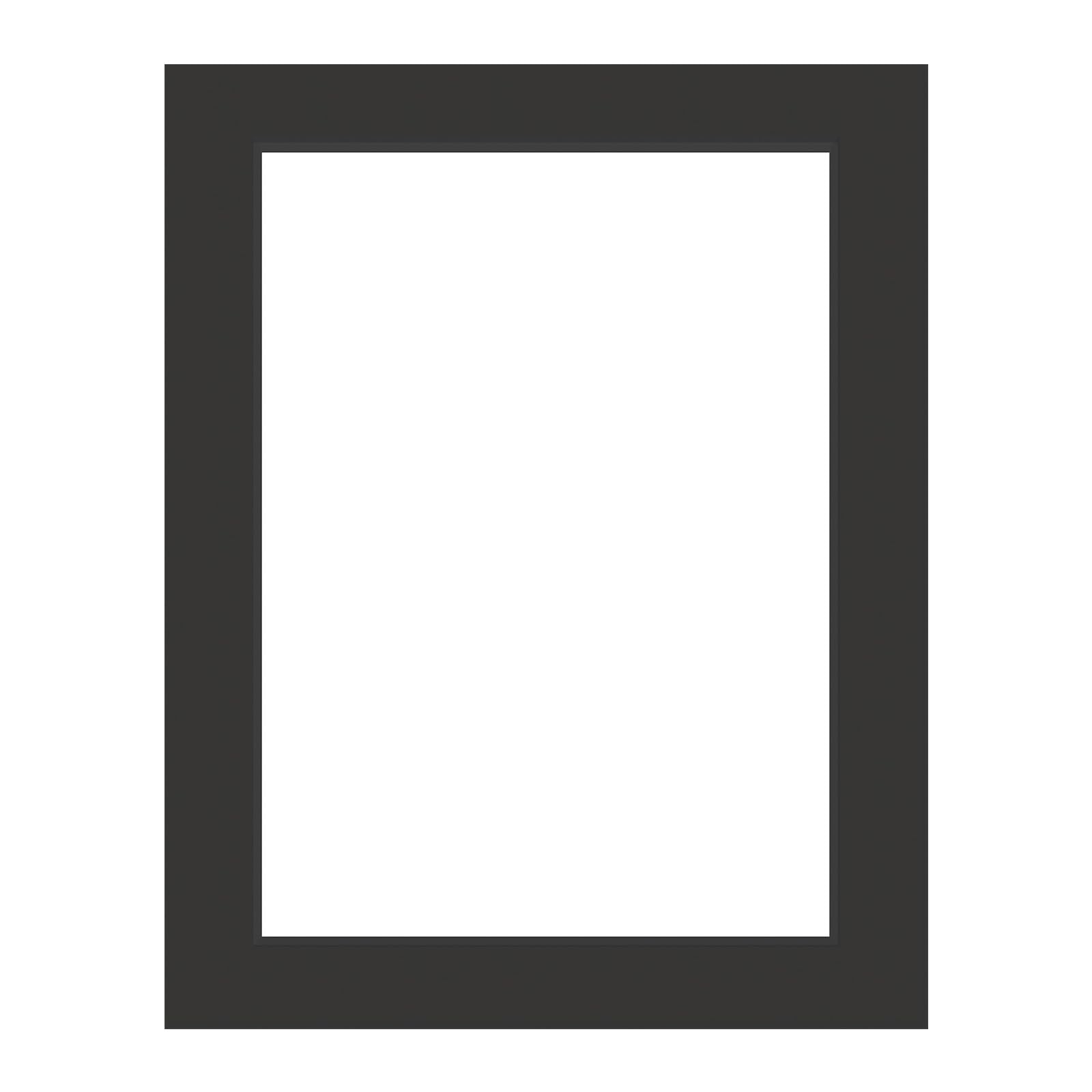 DEHA Design Black Photo Mount 40x50 cm – Acid-Free Archival Board for 30x40 cm Photos and Prints