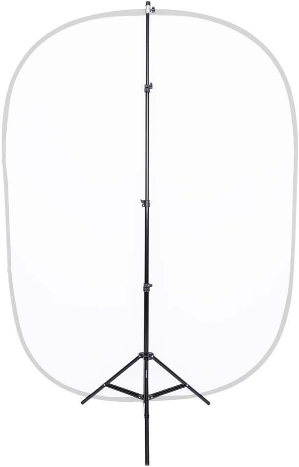 Interfit COR780 Studio Essentials Lightweight - Pop-up Background and Reflector Stand with Clip, Black