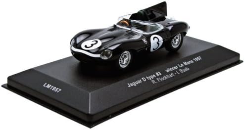 š Ikuso (1/43) Jaguar D57 24 Hours of Le Mans winner # 3 I. Buebu / R. Flick Heart (LM1957) minicar