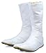 Halooween White Japanese Ninja Tabi Shoes/boots!! w/ Travel Bag !　27cm (Us 9)
