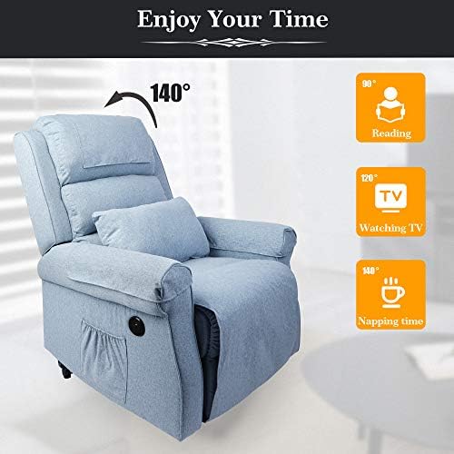 MU Electric Power Lift Recliner Chair with Massage for Elderly