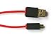 Asobilor Red USB Cable Charger Power Charger for Beats by Dr.Dre Solo Wireless Headphones