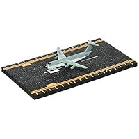 Hot Wings C-5 Galaxy with Connectible Runway Die Cast Plane