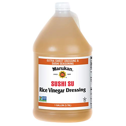 Marukan Sushi Seasoned Rice Vinegar (SushiSu), 1 Gallon (Pack Of 1) on