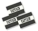 Soccer Team Captain's Arm Band 3-Pack - color Black - Adult Size