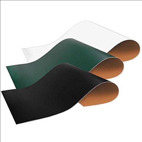 OOFYHOME Wall Sticker Removable PVC Self Adhesive Thicker Magnetic Blackboard Sticker DIY Whiteboard Wall Sticker Living Room Bedroom Decoration , big , 1.2 by 3 meters (black)