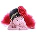 UOMNY Newborn Photography PropBaby Infant Lovely Costume TuTu Dress Flower Headband 0-3 Month (Red)