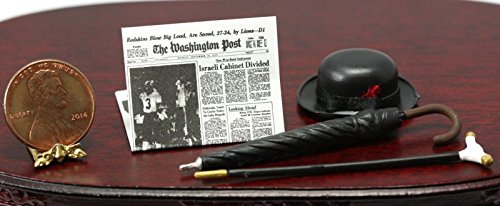 Dollhouse Miniature Chrysnbon Gentleman039;s Set