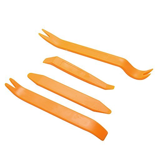 4 pcs Interior Car Dashboard Door Panel Molding Clip Trim Open Plastic Pry Tool Set Kit Removal Installation For Honda Toyota Isuzu Hyundai