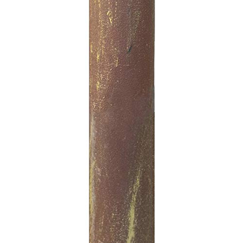 Tidyard Garten Rosenbogen Metall Torbogen Gartenbogen Rankhilfe Rankgitter Spalier Rankhilfe und Gartendeko Pergola Spalier Tor Antik-Braun 4x3x2,5 m Eisen – Bild 5