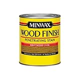 Minwax 70011 1 Quart Wood Finish Interior Wood Stain, Driftwood