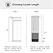 Deconovo Grommet Blackout Curtain Room Darkening Curtains Thermal Insulated Drapes 42 Inch by 84 Inch Light Beige Four Curtain Panels