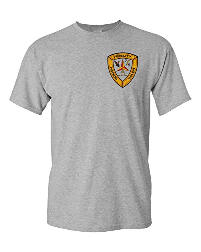 Print Bar AZ USMC 2nd Battalion 9th Marines Hell In A Helmet Marine Corps 2/9 Shirt