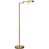 O’Bright Dimmable LED Pharmacy Floor Lamp, 12W LED, Full Range Dimming, 360 Degree Swing Arms, Adjustable Heights, Standing L