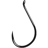 Gamakatsu Octopus Barbless Hooks (25-Pack), Nickel, Size 4