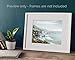 Coastal Wall Art, Northern California Big Sur Landscape Decor, Pacific Coast Highway One Picture - 8x10 Matted Photographic Print (not framed), ‘Rocky Rocks’