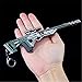Games APEX Legends 1/6 Metal Triple Take Sniper Rifle Gun Keychain Metal Model Action Figure Arts Toys Collection Party Gift
