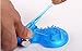 Silicone Penis Ring,Multi-frequency Vibration with Vivid Women’s Tongue (Blue)