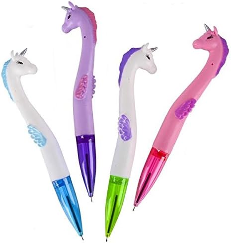 8 Unicorn Pens for Party Favors