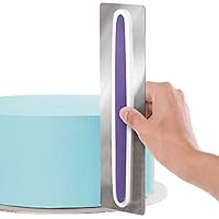 Smoother Scraper, Cake Stainless Steel Decorate Smart Icing Smoother Comb Set Cake Edge Side Decorating Tools Scraper