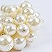 Jane Stone Fashion Statement Bib Sliver Tone Chain Beads Necklace Wedding White Jewelry