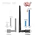 ANEWKODI USB WiFi Adapter USB 3.0 AC1200Mbps USB Wireless Adapter Dual Band 2.4GHz/5.8GHz 867Mbps 802.11ac/b/g/n Wireless Adapter Desktop/Laptop/PC, Support Soft AP Windows 10/8/8.1/7, Mac OS